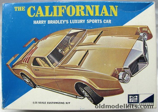MPC 1/25 The Californian - Harry Bradley's Luxury Sports Car (Oldsmobile Toronado Show Car), 510-200 plastic model kit